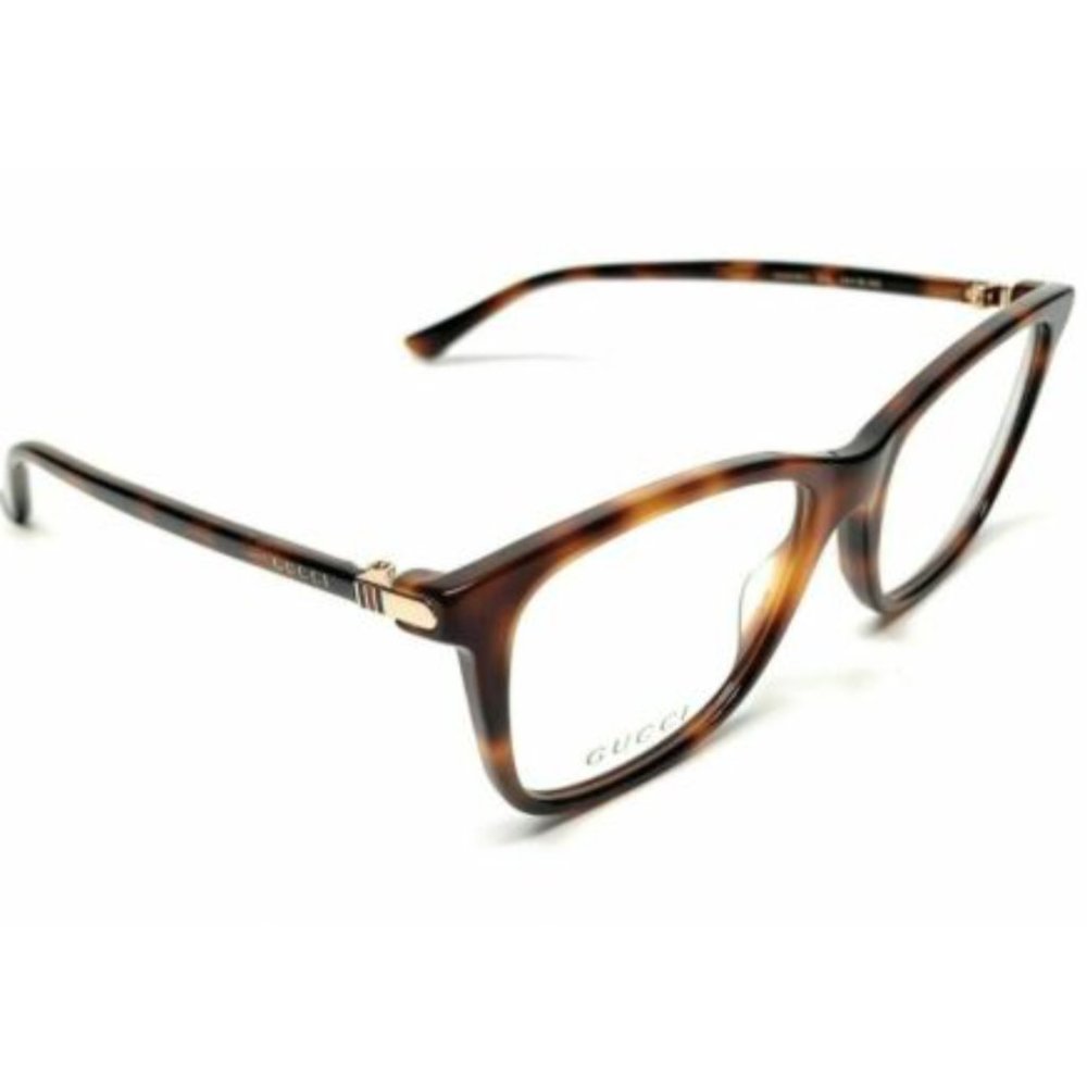 Gucci Men's Havana Square Eyeglasses! - Picture 3 of 4